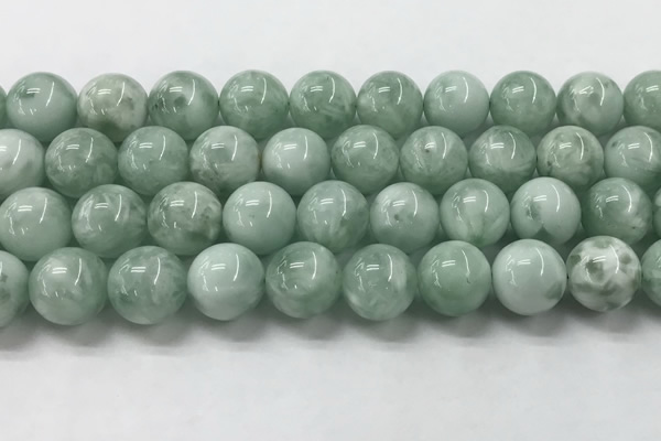CGA906 15.5 inches 16mm round green angel skin gemstone beads
