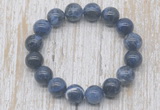 CGB5322 10mm, 12mm round sodalite beads stretchy bracelets