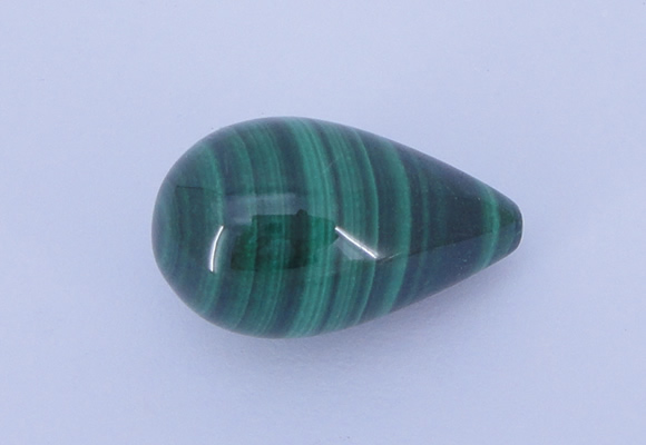 CGC45 13*22mm teardrop natural malachite gemstone cabochons
