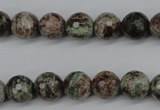 CGG02 15.5 inches 8mm faceted round ghost gemstone beads wholesale
