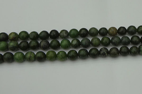 CGJ404 15.5 inches 12mm round green jade beads wholesale