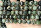 CGJ503 15.5 inches 10mm round green jade beads wholesale