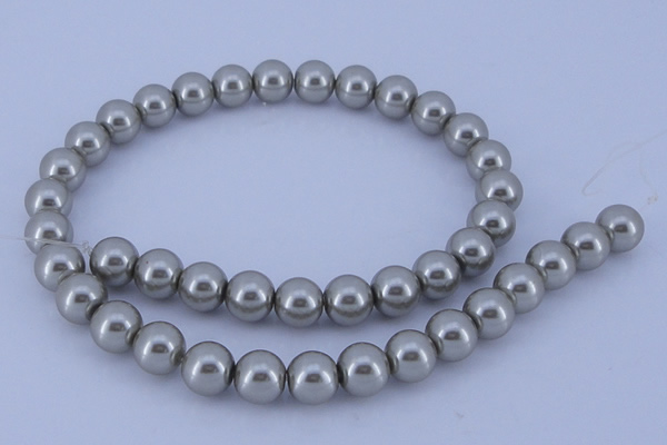 CGL380 5PCS 16 inches 20mm round dyed plastic pearl beads wholesale