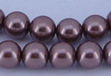 CGL399 5PCS 16 inches 18mm round dyed plastic pearl beads wholesale