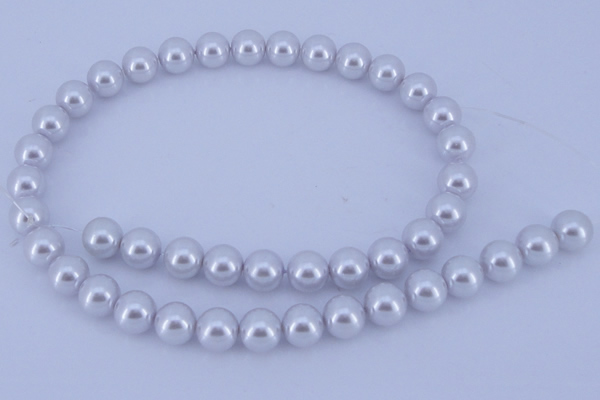 CGL79 5PCS 16 inches 18mm round dyed plastic pearl beads wholesale