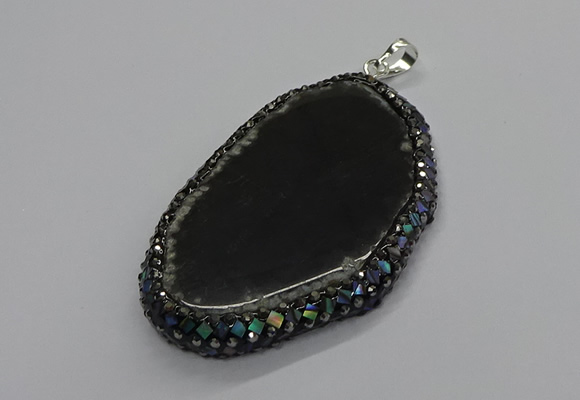 CGP3037 35*65mm - 45*60mm freeform agate gemstone pendants