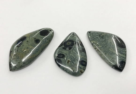CGP3611 30*50mm - 35*55mm freeform kambaba jasper pendants