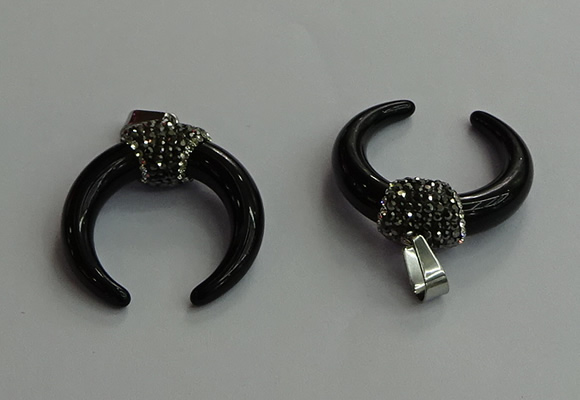 CGP691 35*35mm resin pendants jewelry wholesale