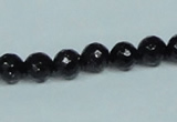 CGS106 15.5 inches 8mm faceted round blue goldstone beads wholesale