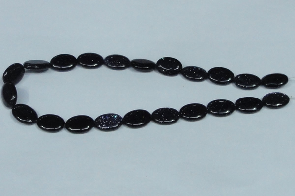 CGS135 15.5 inches 13*18mm oval blue goldstone beads wholesale