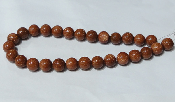 CGS53 15.5 inches 14mm round goldstone beads wholesale