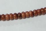 CGS62 15.5 inches 4*6mm rondelle goldstone beads wholesale