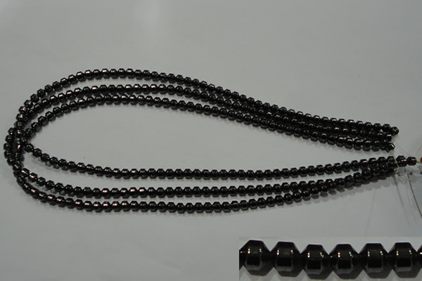 CHE130 15.5 inches 4*4mm hematite beads wholesale