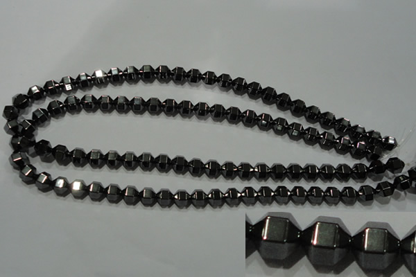 CHE133 15.5 inches 8*8mm hematite beads wholesale