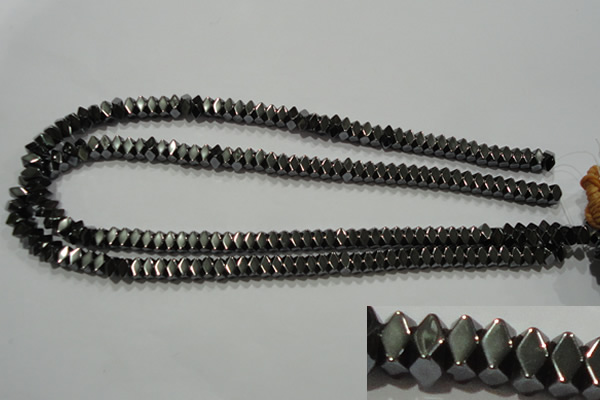 CHE221 15.5 inches 4*6mm hematite beads wholesale