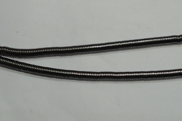 CHE238 15.5 inches 1*4.5mm dish hematite beads wholesale