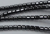 CHE772 15.5 inches 2*2mm drum hematite beads wholesale