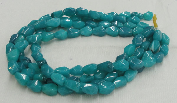 CHM05 16 inches 10*16mm freeform blue hemimorphite beads wholesale