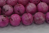 CHM224 15.5 inches 12mm round dyed hemimorphite beads wholesale