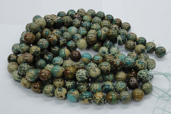 CIJ04 15.5 inches 14mm round impression jasper beads wholesale