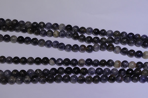 CIL01 15.5 inches 6mm round natural iolite gemstone beads
