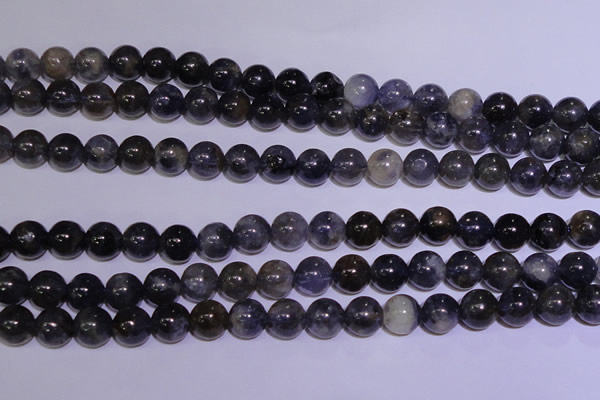 CIL02 15.5 inches 7mm round natural iolite gemstone beads