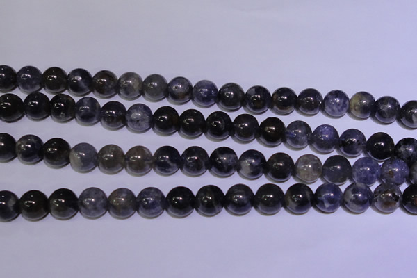 CIL04 15.5 inches 9mm round natural iolite gemstone beads