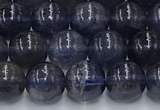 CIL127 15.5 inches 8mm round natural iolite beads wholesale