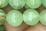CJB311 15.5 inches 10mm round dyed green jade gemstone beads