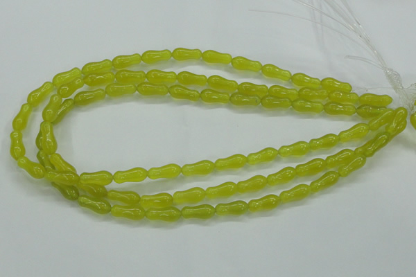 CKA19 15.5 inches 7*15mm bone Korean jade gemstone beads