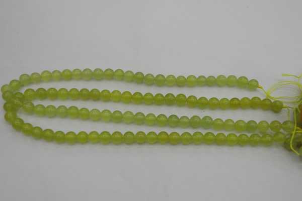 CKA203 15.5 inches 8mm round Korean jade gemstone beads