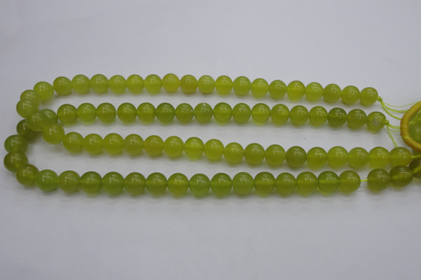 CKA204 15.5 inches 10mm round Korean jade gemstone beads