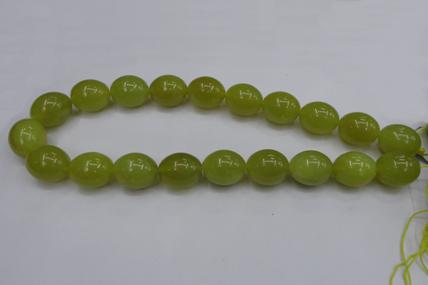 CKA210 15.5 inches 15*20mm egg-shaped Korean jade gemstone beads