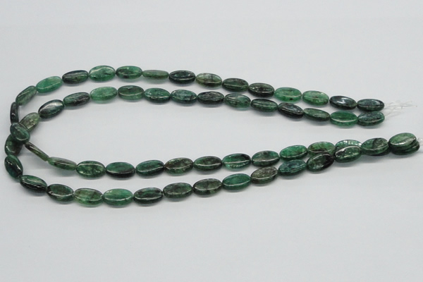 CKC111 16 inches 8*14mm oval natural green kyanite beads wholesale