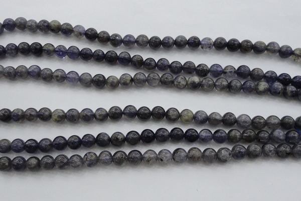 CKC226 15.5 inches 6mm round natural kyanite beads wholesale