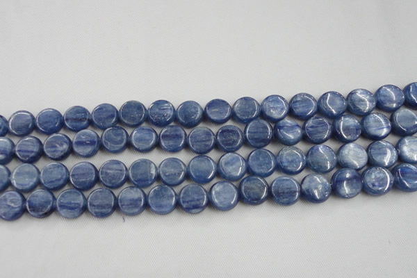 CKC510 15.5 inches 6mm flat round natural Brazilian kyanite beads