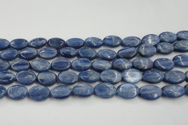 CKC535 15.5 inches 12*16mm oval natural Brazilian kyanite beads