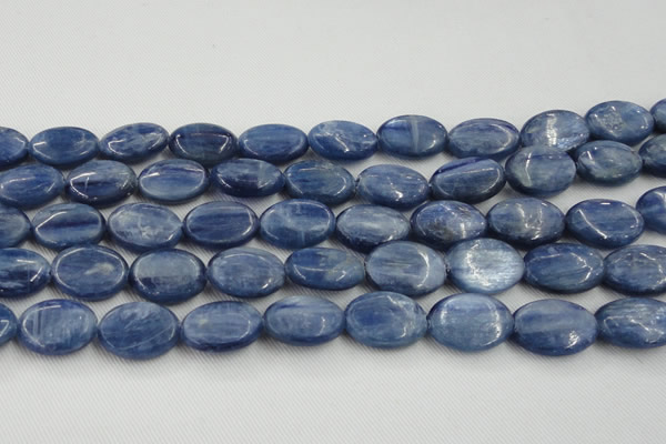 CKC536 15.5 inches 13*18mm oval natural Brazilian kyanite beads