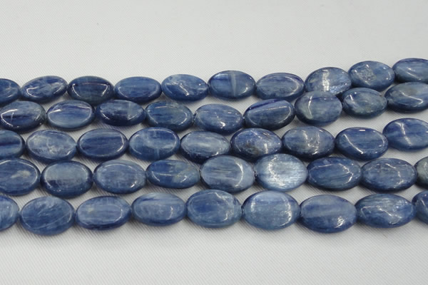 CKC537 15.5 inches 15*20mm oval natural Brazilian kyanite beads