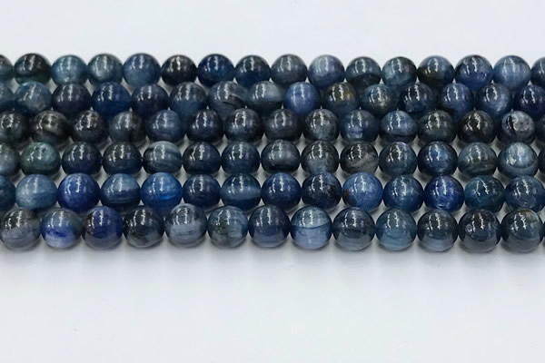 CKC770 15.5 inches 6mm round blue kyanite beads wholesale