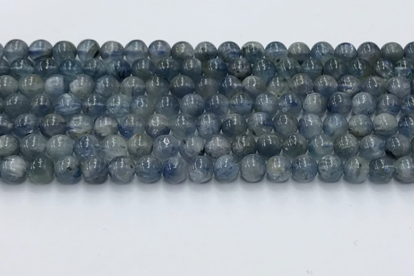 CKC774 15.5 inches 6mm round blue kyanite beads wholesale