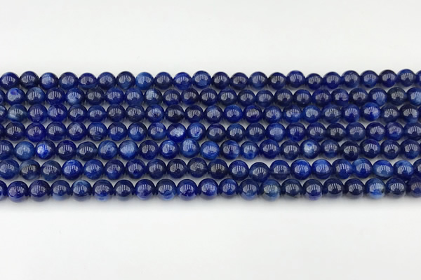 CKC780 15.5 inches 6mm round natural kyanite gemstone beads