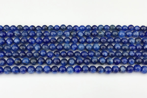 CKC781 15.5 inches 8mm round natural kyanite gemstone beads