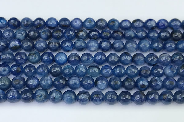 CKC800 15 inches 6mm round blue kyanite beads