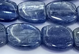 CKC824 15 inches 11*12mm - 12*13mm freeform blue kyanite beads