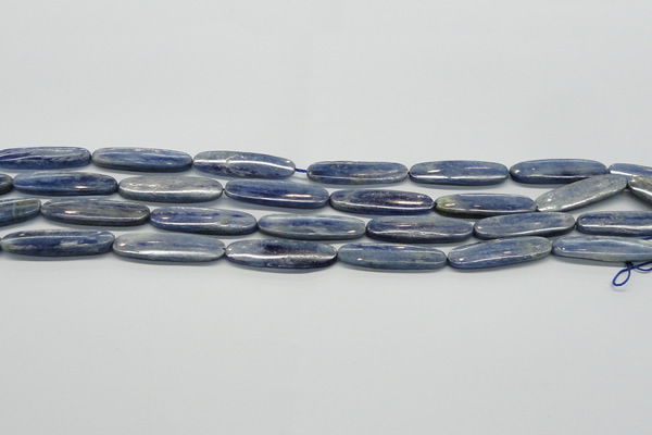 CKC94 15.5 inches 10*35mm oval natural kyanite gemstone beads