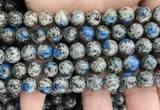 CKJ423 15.5 inches 8mm round k2 jasper beads wholesale