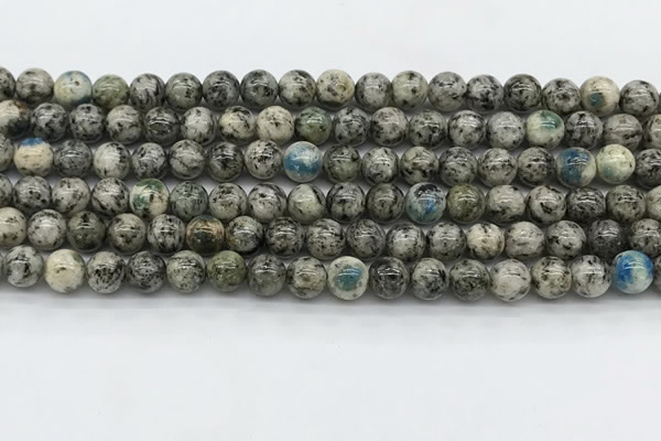 CKJ458 15.5 inches 6mm round natural k2 jasper beads wholesale