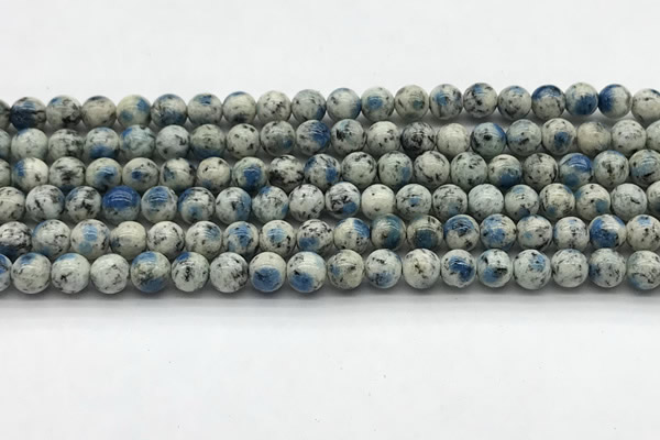 CKJ501 15.5 inches 6mm round natural k2 jasper gemstone beads