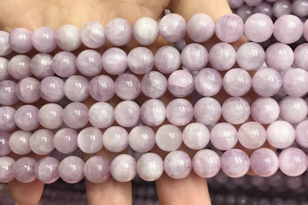 CKU321 15.5 inches 8mm round natural pink kunzite beads